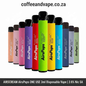 AIRSCREAM AirsPops ONE USE 3ml Disposable Vape | 3.6% Nicotine Salt
