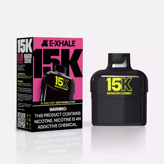 elfbar nachfüll pod läuft aus E-Xhale 15K Disposable Pods | 15,000 Puffs | 5% Salt Nic