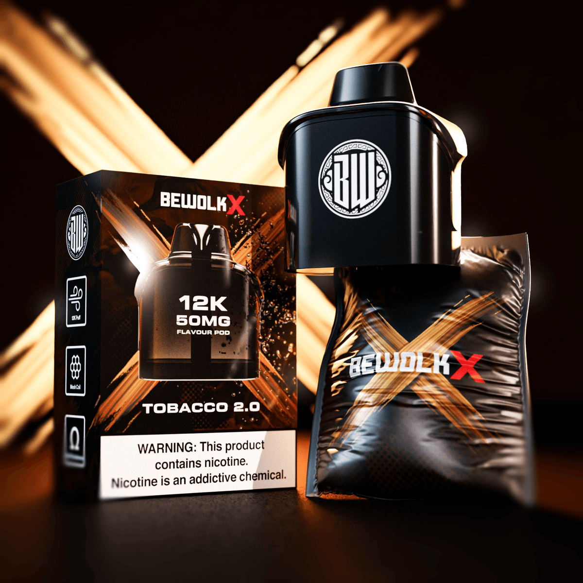 Bewolk X 12K Replacement Pod | Pod Only