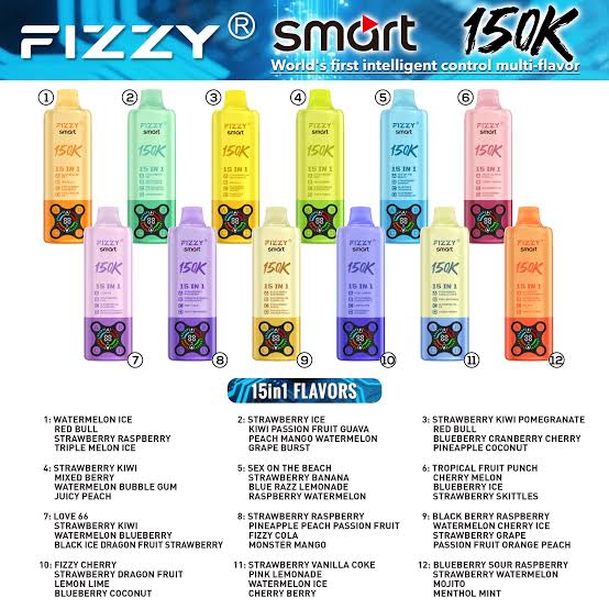 Fizzy Smart 150K | 5% Nicotine Disposable Vape