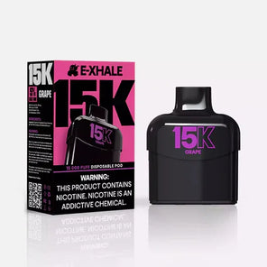 E-Xhale 15K Disposable Pods – 15,000 Puffs | 5% Salt Nic - Coffee and Vape Shop South Africa