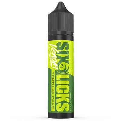 Six Licks Venom International 60ml Salt/MTL Longfill Flavour Shot | Nicotine Sold Separately