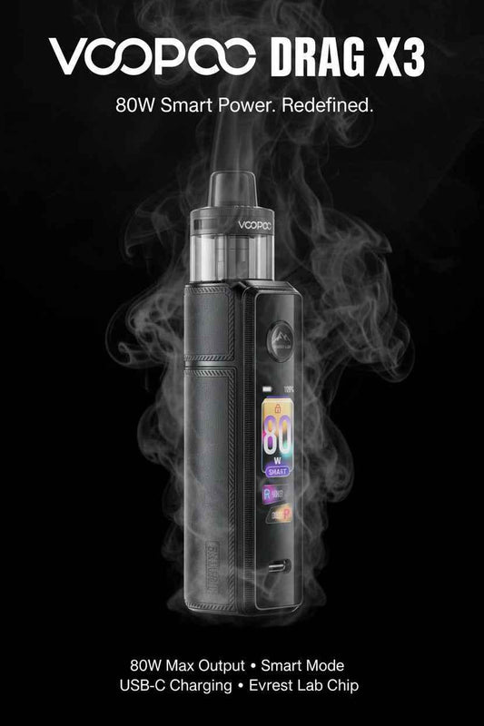 VOOPOO Drag X3 Pod Mod Kit | 80W Touchscreen Vape