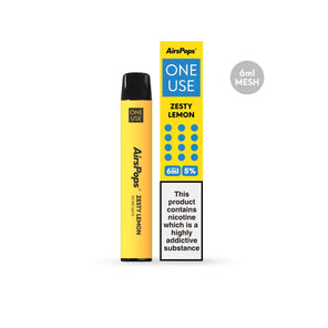 Airscream AirsPops ONE USE 6ml - Coffee and Vape Shop South Africa