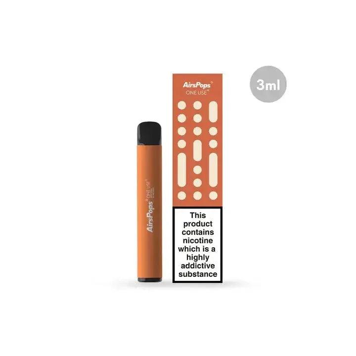 Airscream AirsPops ONE USE 3ml 5% Nic Disposable Vape - Coffee and Vape Shop South Africa