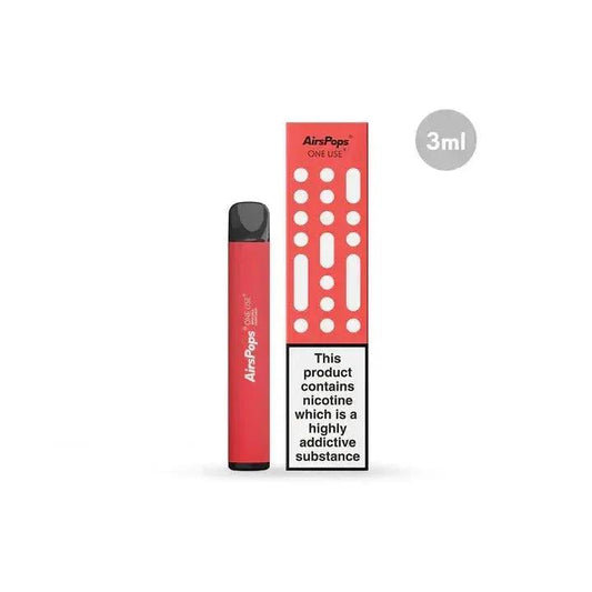 Airscream AirsPops ONE USE 3ml 5% Nic Disposable Vape - Coffee and Vape Shop South Africa