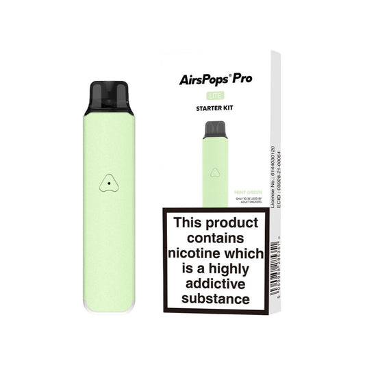 AIRSCREAM AirsPops Pro Lite Starter Kit Mint Green