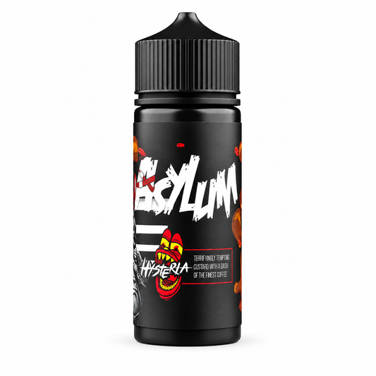 Asylum Hysteria Coffee 120ml Flavour Shot