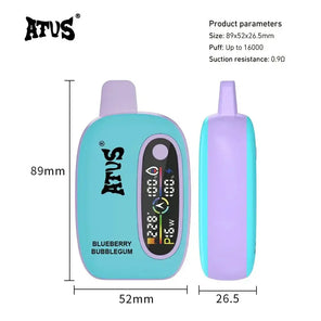 ATVS 16K Puffs Disposable Vape - Coffee and Vape Shop South Africa