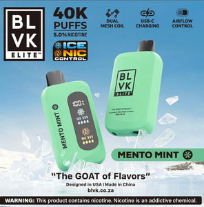 BLVK 40K Nic and Ice Control - Coffee and Vape Shop South Africa