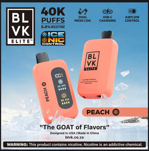 BLVK 40K Nic and Ice Control - Coffee and Vape Shop South Africa