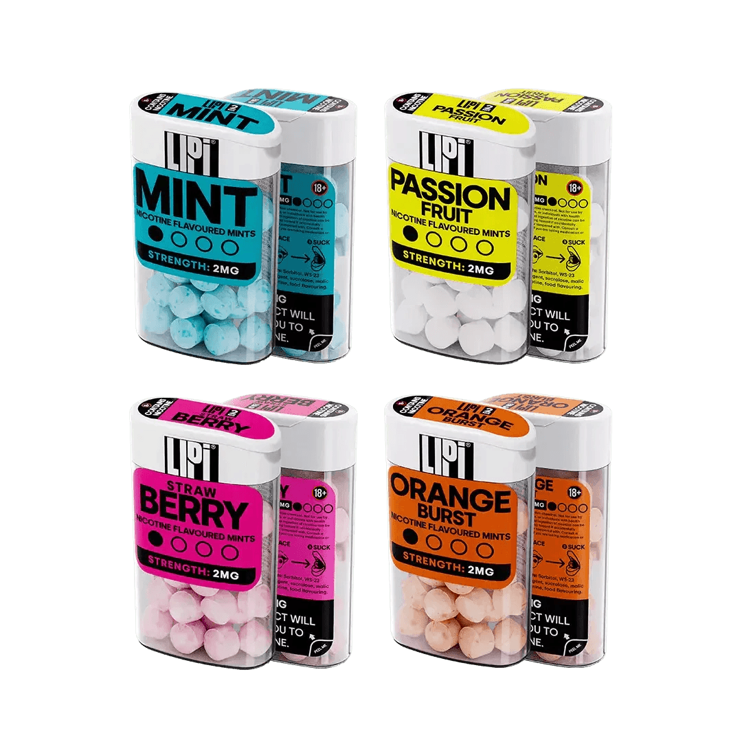 E - xhale LIPI Nicotine Mints - Singles - Coffee and Vape Shop South Africa