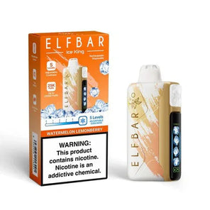Elf Bar Ice King 25000 Puffs LCD Display Disposable Vape - Coffee and Vape Shop South Africa