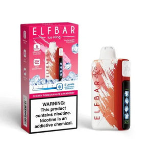 Elf Bar Ice King 25000 Puffs LCD Display Disposable Vape - Coffee and Vape Shop South Africa