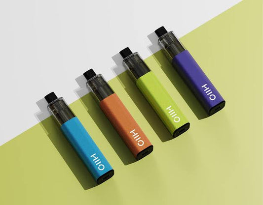 Hilo KOLO 10K disposable vape device colour range