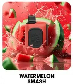 Insta Bar 20K Puffs Watermelon Bubblegum disposable vape with red and green design