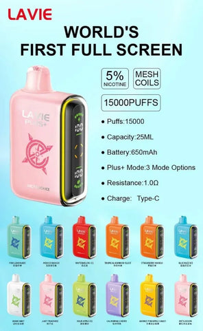 Lavie Plus 15000 Puffs Disposable Vape - BARGAIN BIN (No Returns) - Coffee and Vape Shop South Africa