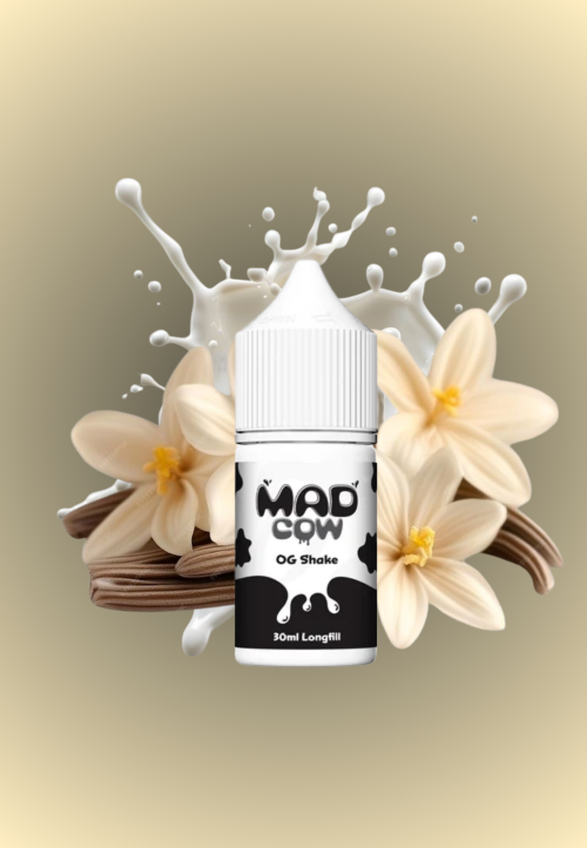 Mad Cow 30ml Salt MTL Longfill OG Milkshake