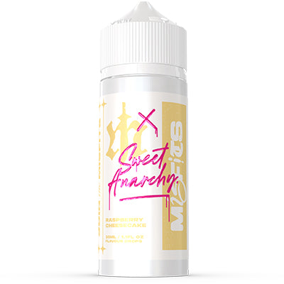 Misfits x Sweet Anarchy Raspberry Cheesecake 120ml Longfill