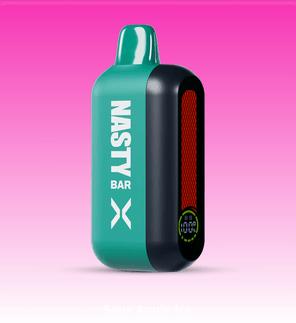 Nasty Bar X 14000 collection – multiple color vapes with sleek rectangular design