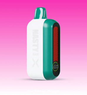 Nasty Bar X 14000 disposable vape device in mint green, white and red design – 14000 puffs