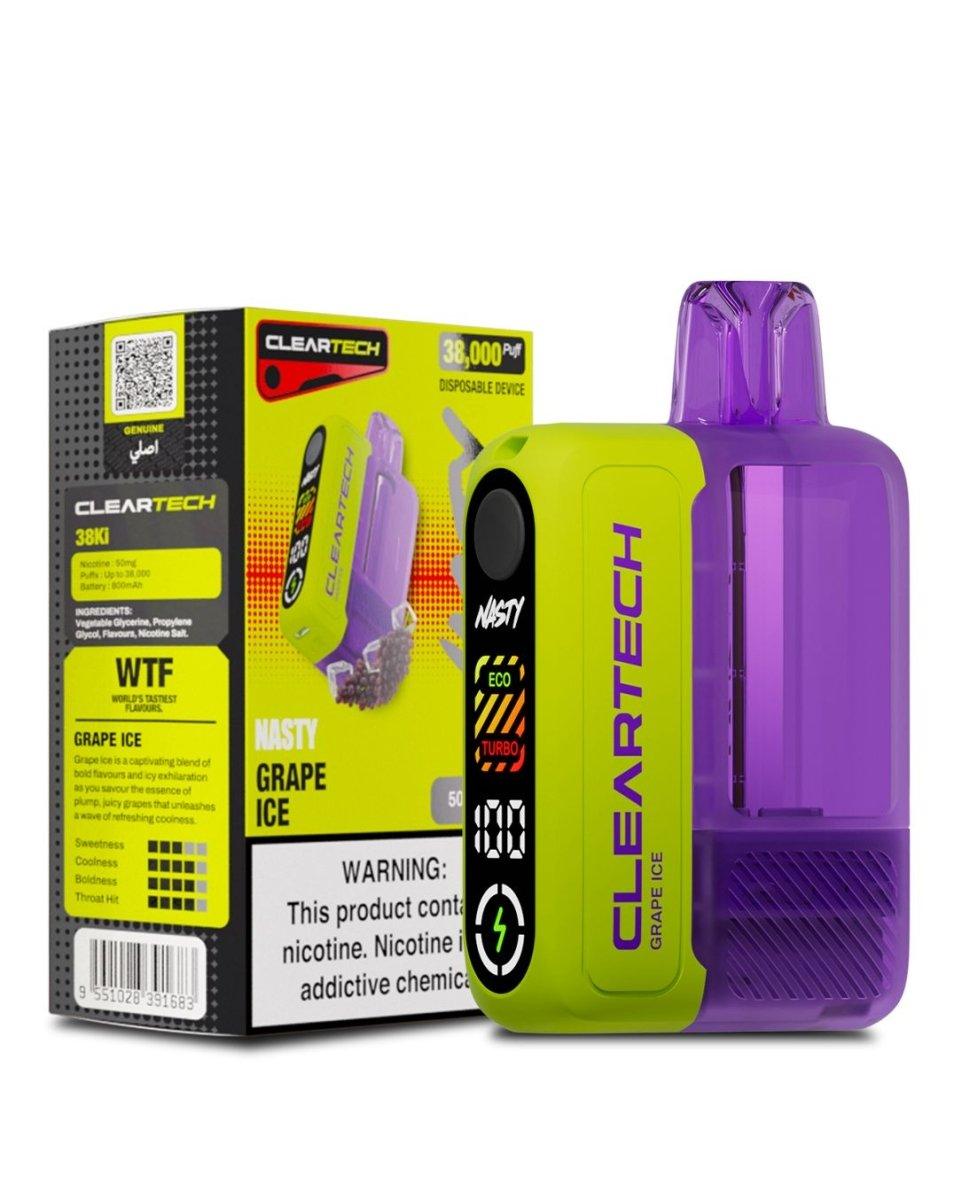 Nasty ClearTech 38K Disposable Vape 50mg product image