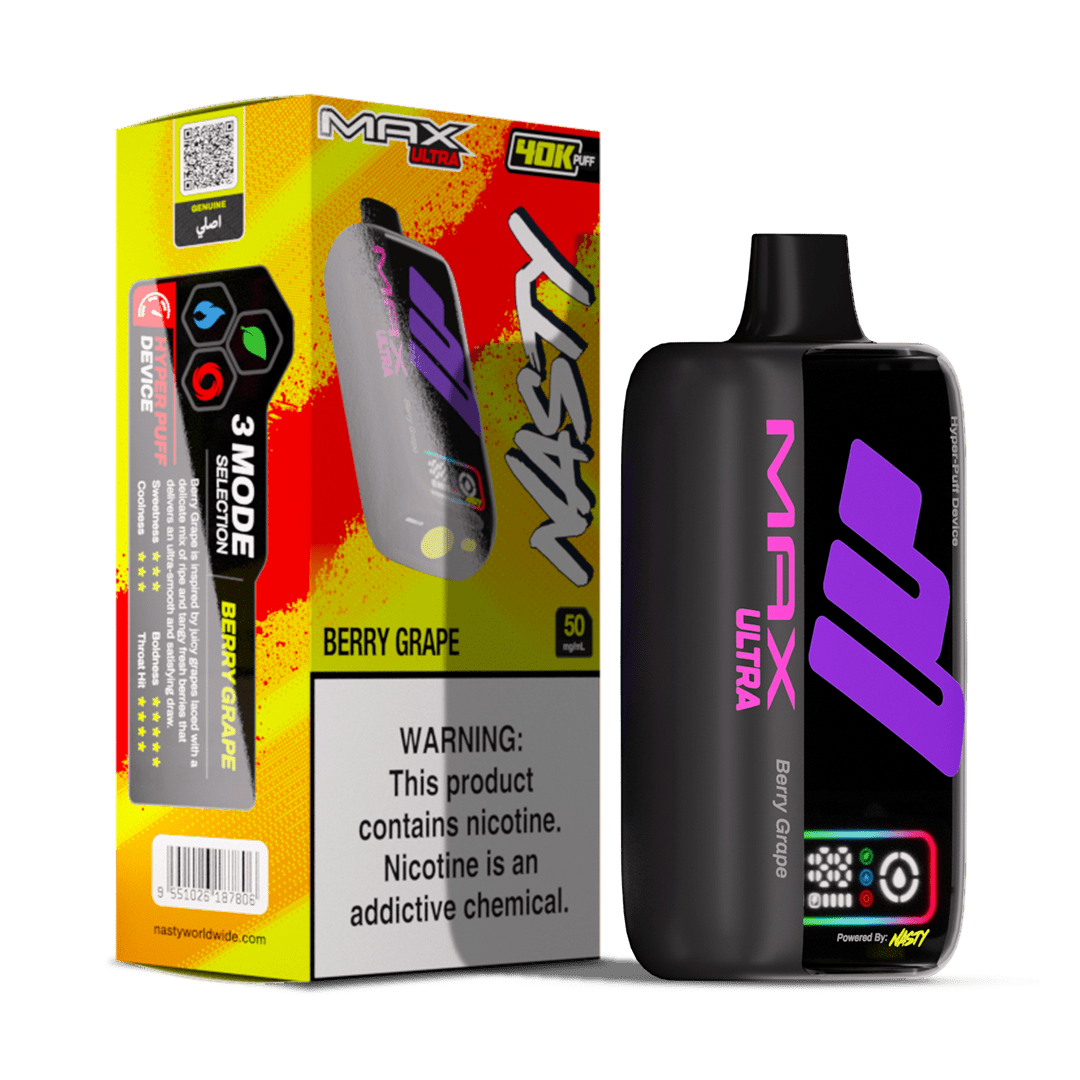 Nasty MAX 40K – 40,000 Puffs Dual Mesh Rechargeable Vape