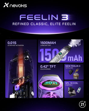 Nevoks Feelin 3 Pod Kit - Coffee and Vape Shop South Africa