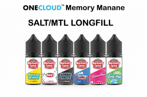 One Cloud Memory Lane Salt/MTL Longfill 30ml