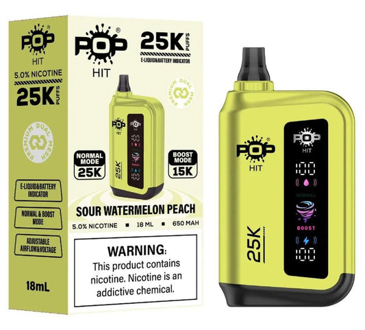 Pop Hit 25K Disposable Vape – Dual Mode - Coffee and Vape Shop South Africa