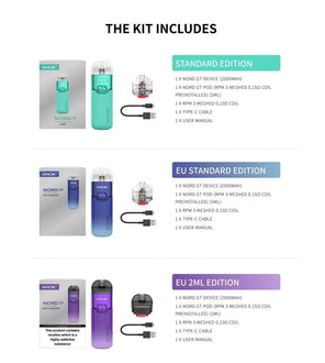 SMOK Nord GT Kit SA - 80W Pod Mod - Coffee and Vape Shop South Africa