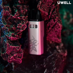 Uwell Caliburn G2Z Pod System – Forest Background (Blue Device)