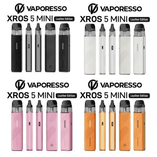 Vaporesso XROS 5 Mini Leather Edition Pod Kit - Coffee and Vape Shop South Africa