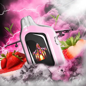 Velocity 25K Puffs disposable vape collection in various pink ice flavors