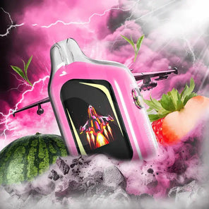 Velocity 25K Puffs disposable vape with pink candy-inspired flavor design