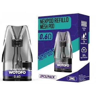 Wotofo Nexpod Refillo Mesh Pod - Coffee and Vape Shop South Africa