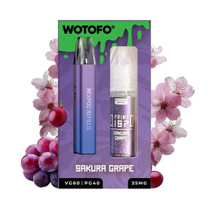 Wotofo nexPOD Refillo Kit 1000mAh + 15ml Prime Dispo Juice - Coffee and Vape Shop South Africa