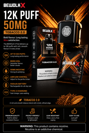Bewolk X Pod System - 12k - Pod Only