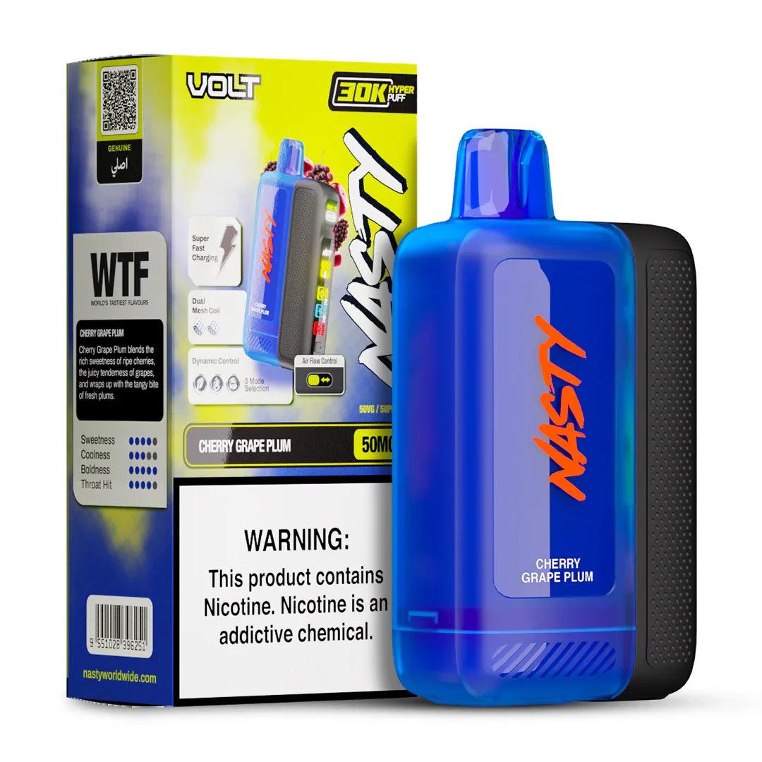 Nasty Volt 30K Cherry Grape Plum Disposable Vape 50mg