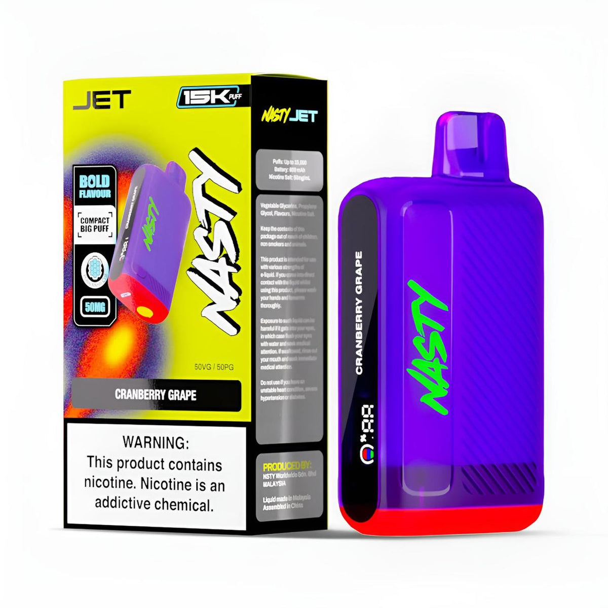 Nasty Bar 9000 + Nasty Jet 15Ki Combo Deal | R430