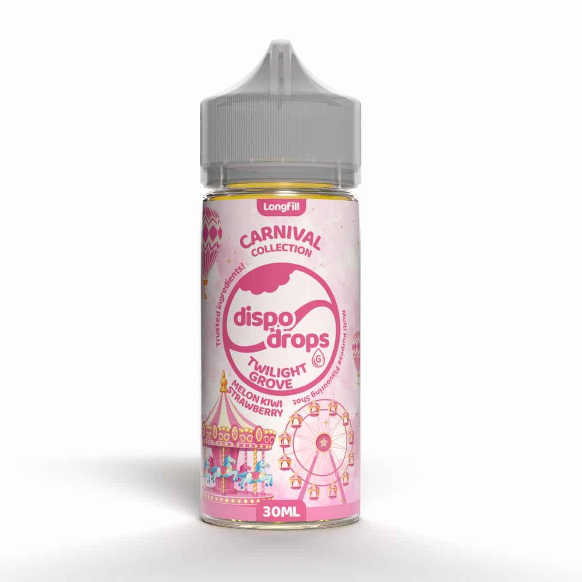 Dispo Drops Carnival Longfilll Freebase 30ml in 120ml Bottle