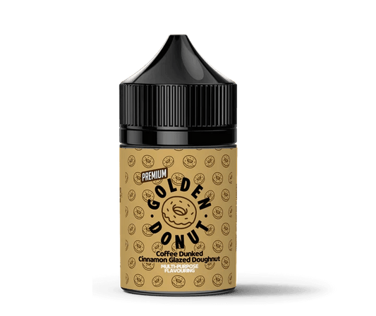 G Drops Golden Donut Coffee Dunked 30ml Flavour Shot | Salt/MTL
