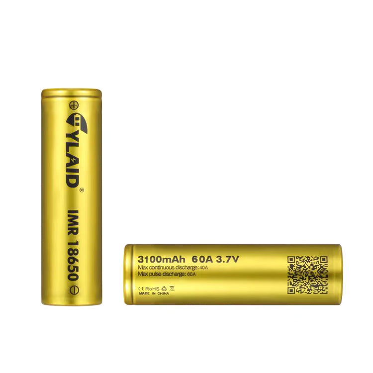 Cylaid 18650 Battery – 3100mAh 60A