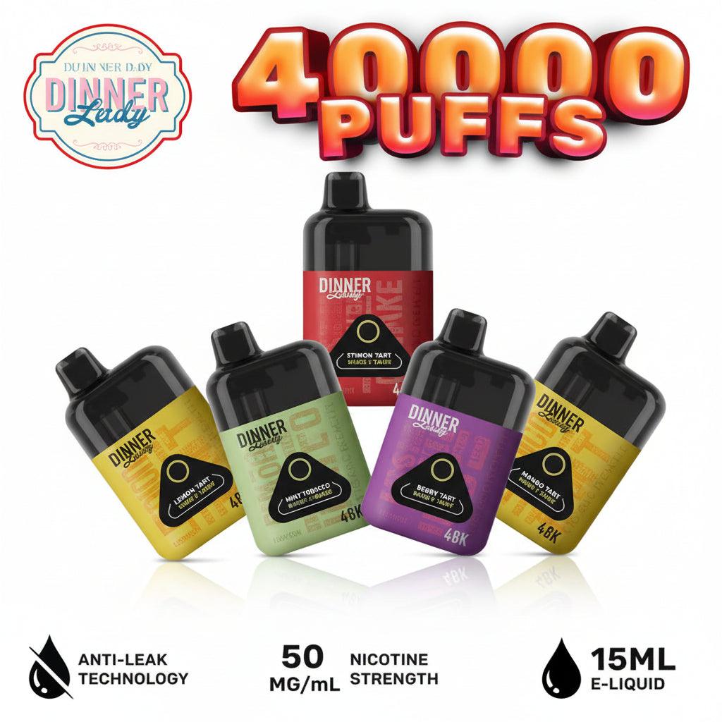 Dinner Lady Desserts 40K Disposable Vape | 40,000 Puffs