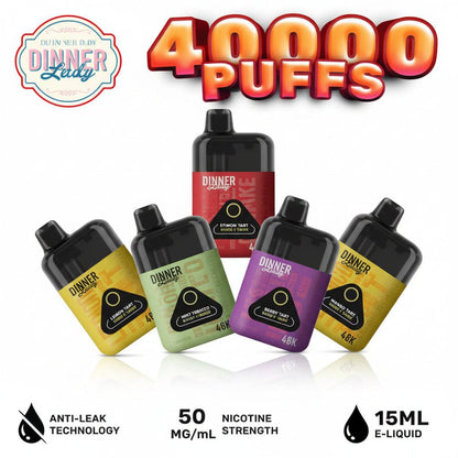 Dinner Lady Desserts 40K Disposable Vape | 40,000 Puffs