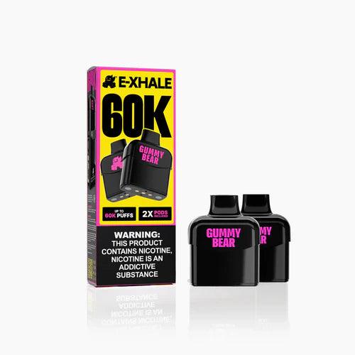E-XHALE 60K Black Ice 2-Pack Bundle | Battery Sold Separately