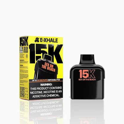 E-Xhale 15K Disposable Pods – 15,000 Puffs | 5% Salt Nic | South Africa