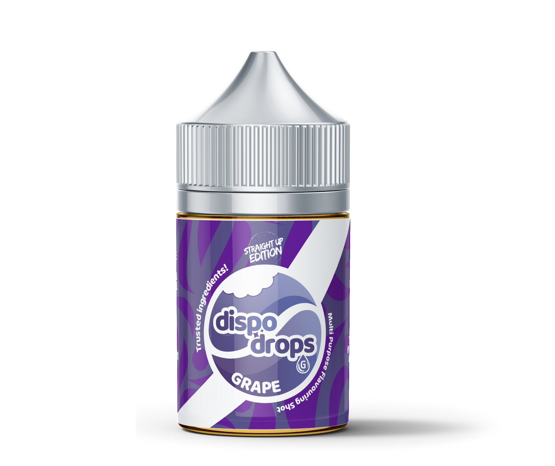 Dispo Drops Straight Up 30ml Flavor Shot | Nic Salt Sold Separately