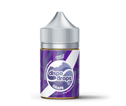 Dispo Drops Straight Up 30ml Flavour Shot | Nic Salt Sold Separately