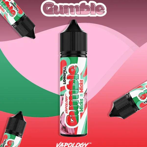 Wicks Gumble Ice Longfill 60ml | Nic Salt Sold Separately - Coffee and Vape Shop South Africa